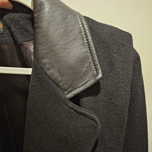 Women's Black Winter Coat By London Fog Sz M - Picture 10 of 12